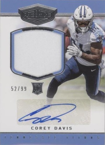 2017 Panini Plates & Patches Corey Davis #238