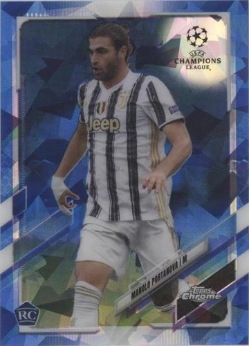 2020-21 Topps Chrome UCL Sapphire Edition Manolo Portanova #21