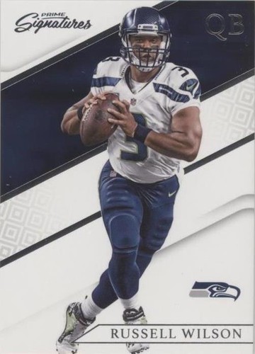 2016 Panini Prime Signatures Russell Wilson #114