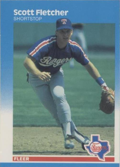 1987 Fleer — Скотт Флетчер No123