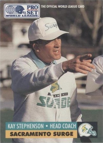 その他 Stephenson 1991 Pro Set World League Collectible Kay Stephenson #27