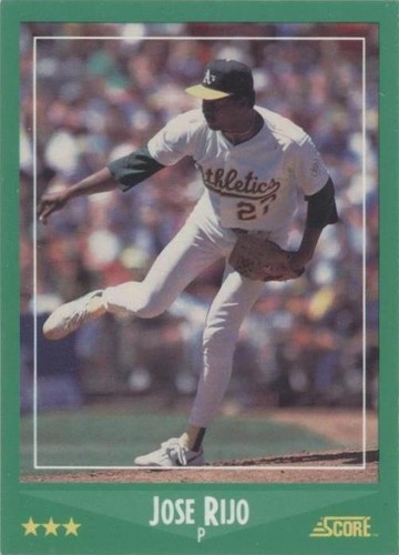 1988 Score - Jose Rijo #392
