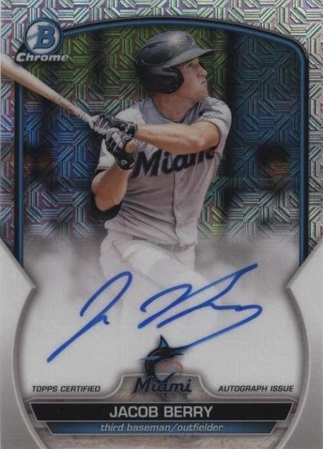 2023 Bowman - Jacob Berry #BMA-JBY