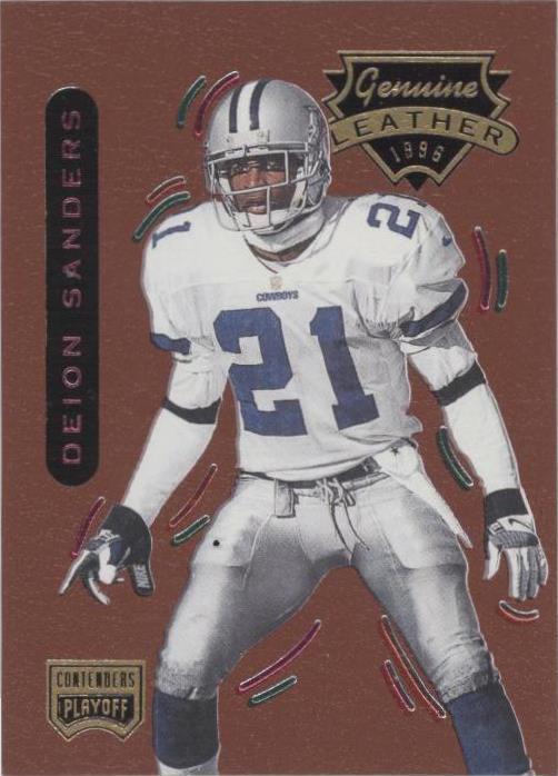 Playoff Contenders 1996 cuero Deion Sanders #21