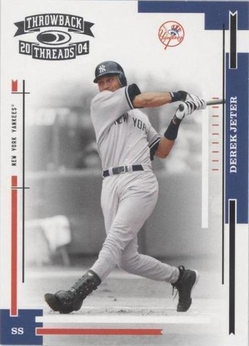 2004 Donruss Throwback Threads - Derek Jeter #133