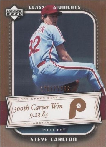 2005 Upper Deck Classics - Steve Carlton #CM-SC