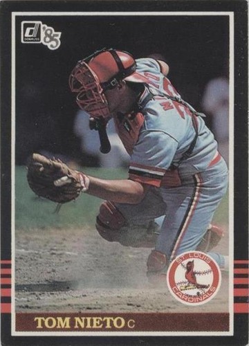 1985 Donruss - Tom Nieto #596