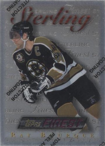 1995-96 Topps Finest - Ray Bourque #77