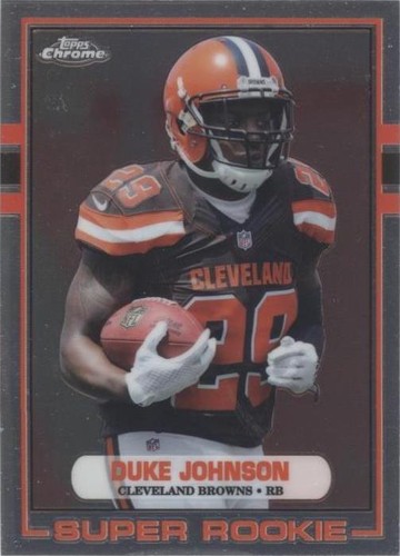 2015 Topps Chrome Duke Johnson #89-DJ