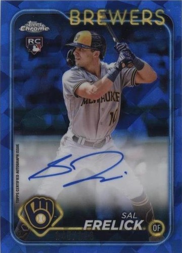 2024 Topps Chrome Sapphire Edition - Sal Frelick #CSA-SF