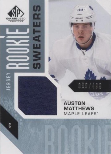 2016-17 SP Game Used - Auston Matthews #RS-AM
