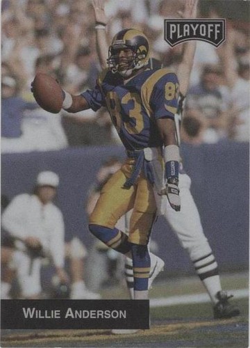 1993 Playoff Willie "Flipper" Anderson #84