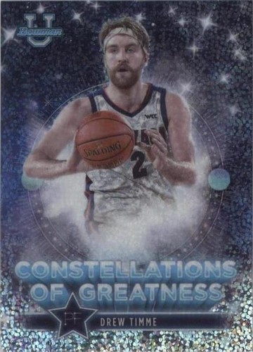 2022-23 Bowman University Best - Drew Timme #COG-5