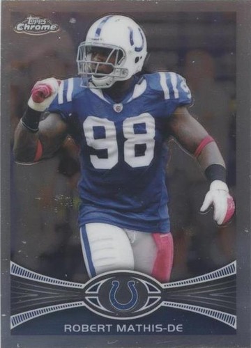 2012 Topps Chrome Robert Mathis #5