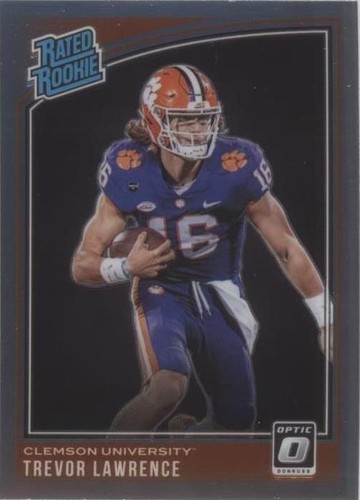 2021 Panini Chronicles Draft Picks Trevor Lawrence #201
