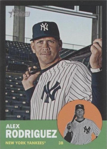 2012 Topps Heritage - Alex Rodriguez #HP43