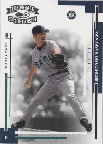 2004 Donruss Throwback Threads - Shigetoshi Hasegawa #175
