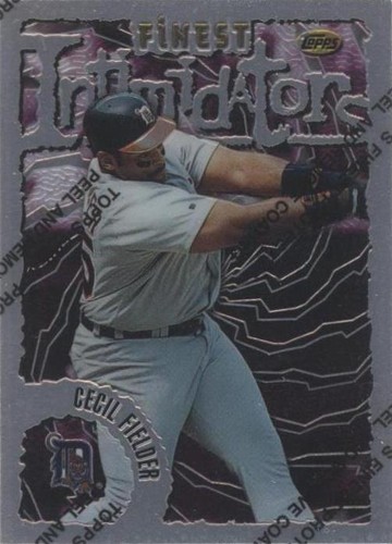 1996 Topps Finest - Cecil Fielder #84