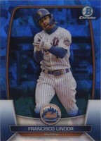 2023 Bowman Chrome Sapphire Edition - Francisco Lindor #24