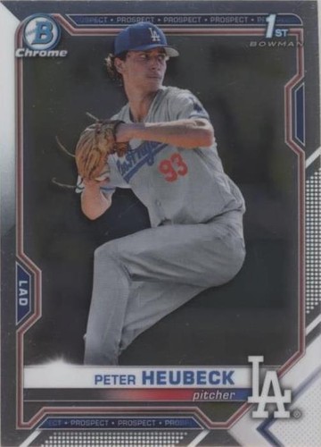 2021 Bowman Draft - Peter Heubeck #BDC-146