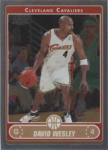 2006-07 Topps Chrome - David Wesley #125