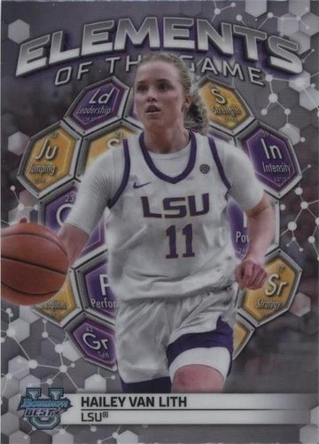 2023-24 Bowman University Best - Hailey Van Lith #EG-17