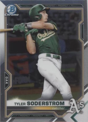 2021 Bowman Chrome - Tyler Soderstrom #BCP-217