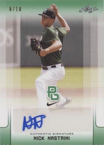 2017 Leaf Perfect Game National Showcase - Nick Nastrini #BA-NN3