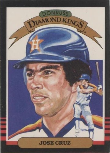 1985 Donruss - Jose Cruz #20