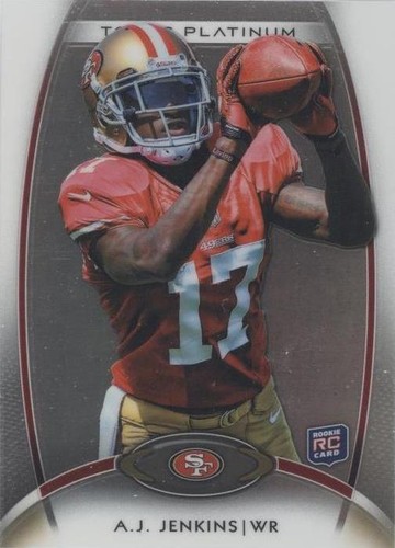 2012 Topps Platinum A.J. Jenkins #111