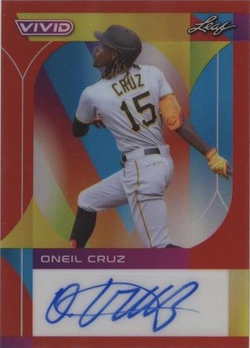 2022 Leaf Vivid - Oneil Cruz #BA-OC1