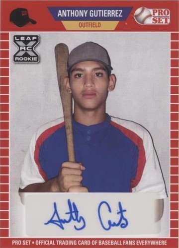 2021 Leaf Pro Set Baseball Blaster - Anthony Gutierrez #PS-AG1