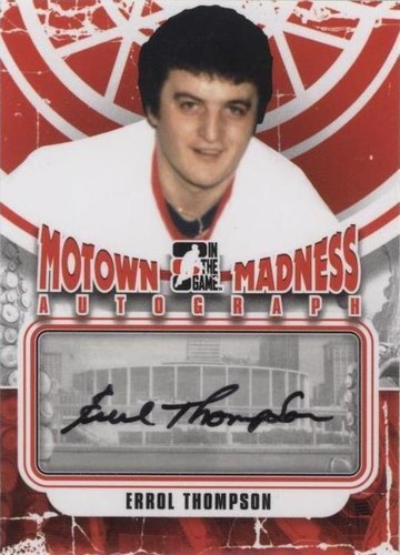 2012-13 In the Game Motown Madness - Errol Thompson #A-ET