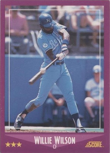 1988 Score - Willie Wilson #102