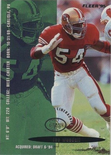 1995 Fleer Lee Woodall #355