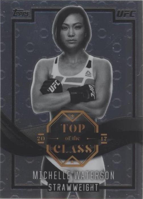 2017 Topps Chrome UFC - Michelle Waterson #TC-MW