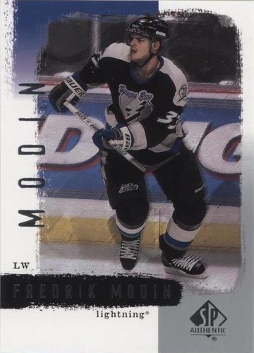 2000-01 SP Authentic - Fredrik Modin #81
