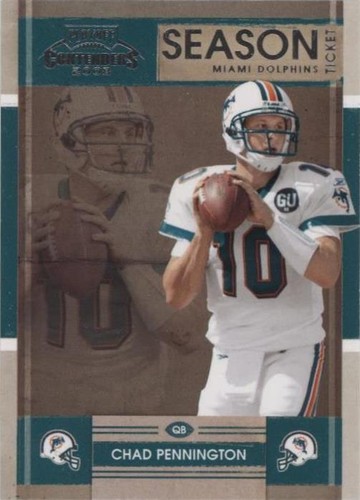 2008 Playoff Contenders Chad Pennington #52