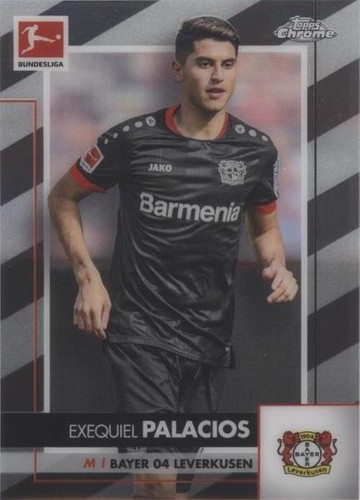 2020-21 Topps Chrome Bundesliga Exequiel Palacios #65