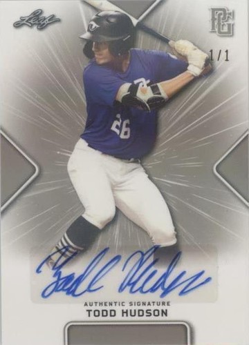 2021 Leaf Perfect Game National Showcase - Todd Hudson #BA-TH1