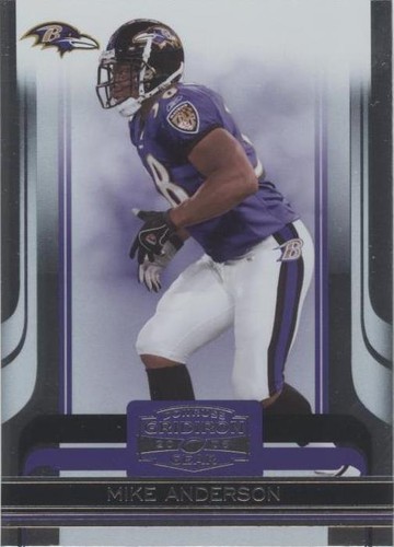 2006 Donruss Gridiron Gear Mike Anderson #8