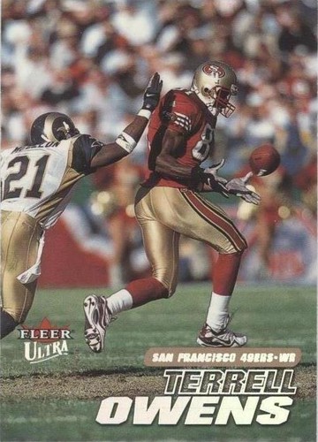 2001 Fleer Ultra Terrell Owens #122