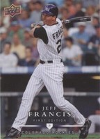 2008 Upper Deck First Edition - Jeff Francis #200