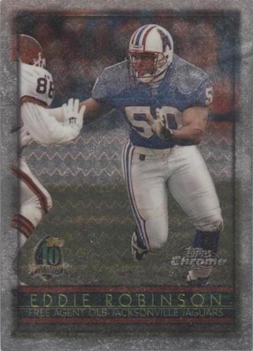1996 Topps Chrome Eddie Robinson #105