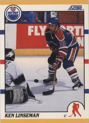 1990-91 Score Rookie & Traded - Ken Linseman #95T