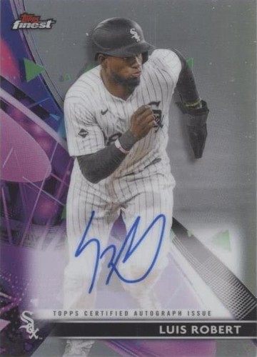 2021 Topps Finest - Luis Robert #FA-LR