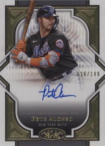 2023 Topps Tier One - Pete Alonso #T1A-PA