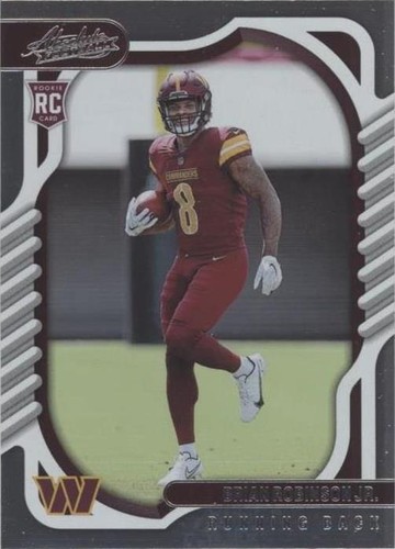 2022 Panini Absolute Brian Robinson Jr. #127
