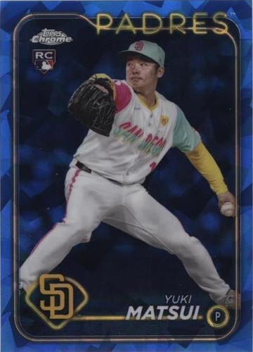 2024 Topps Chrome Update Series Sapphire Edition - Yuki Matsui #USCS8