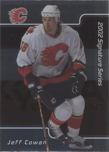 2001-02 In the Game Be A Player Signature Series - Jeff Cowan #075